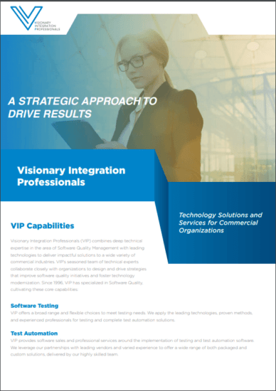 Visionary Integration Professionals commercial tech consultants